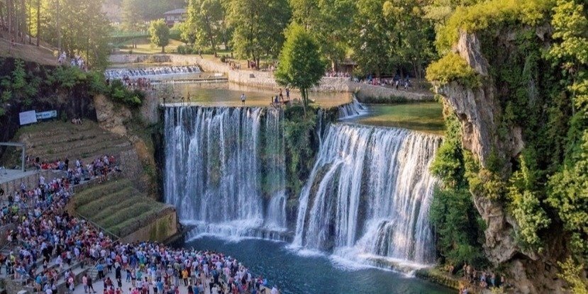 Ahmići, Travnik, Jajce waterfall and Milinčići