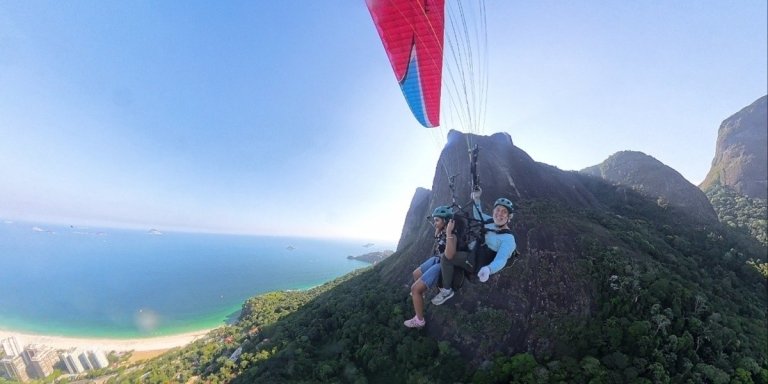 Paraglider Tandem Flight in Rio de Janeiro