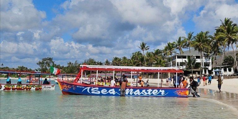 Watamu Dolphin and Snorkeling Glass Boat Tour