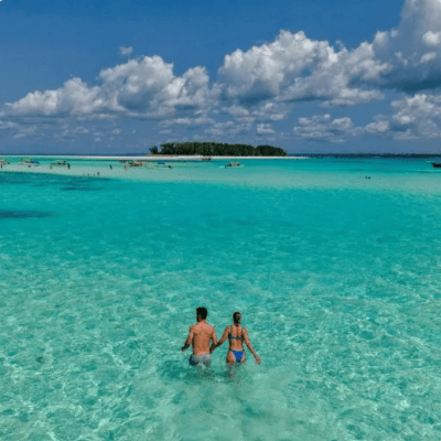 PRIVATE MNEMBA ATOLL Dhow Boat Excursion from Kendwa/Nungwi