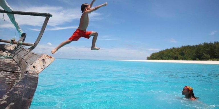 PRIVATE MNEMBA ATOLL Dhow Boat Excursion from Kendwa/Nungwi