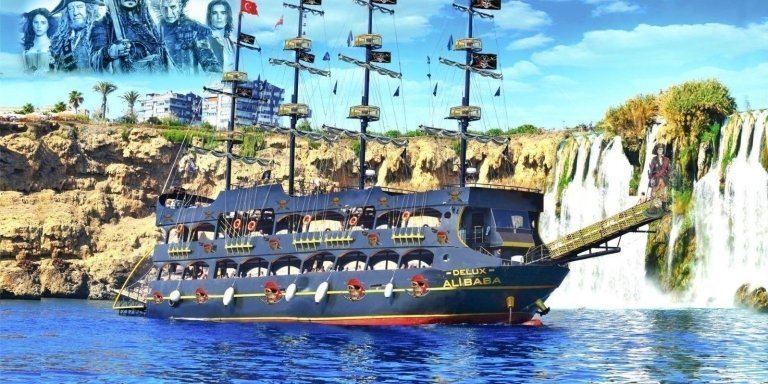 All Inclusive Antalya Boat Tour with Round Transfer from Antalya