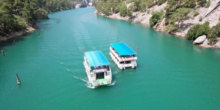 All Inclusive Green Canyon Boat Tour from Antalya