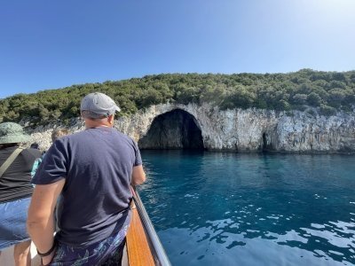 From Lefkimmi: Sivota,Blue Lagoon & Cave Cruise by Speedboat