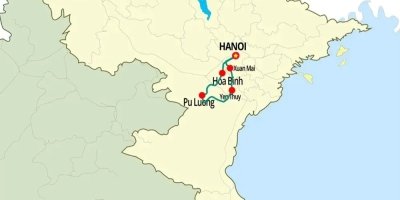 North Vietnam Escape to Pu Luong Nature Reserve 2 Days