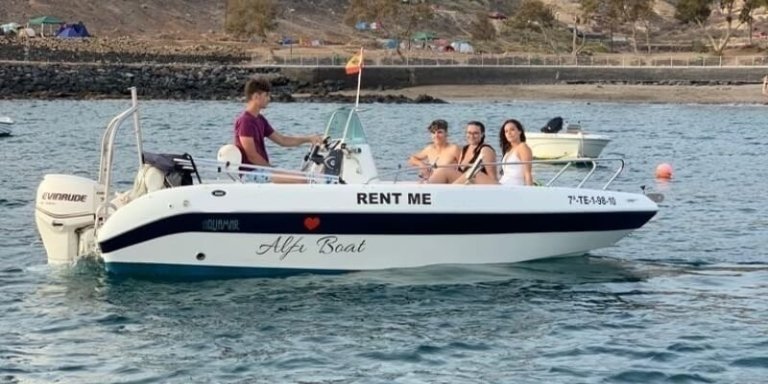 Rent a Motorboat in Tenerife - Alfi Boat