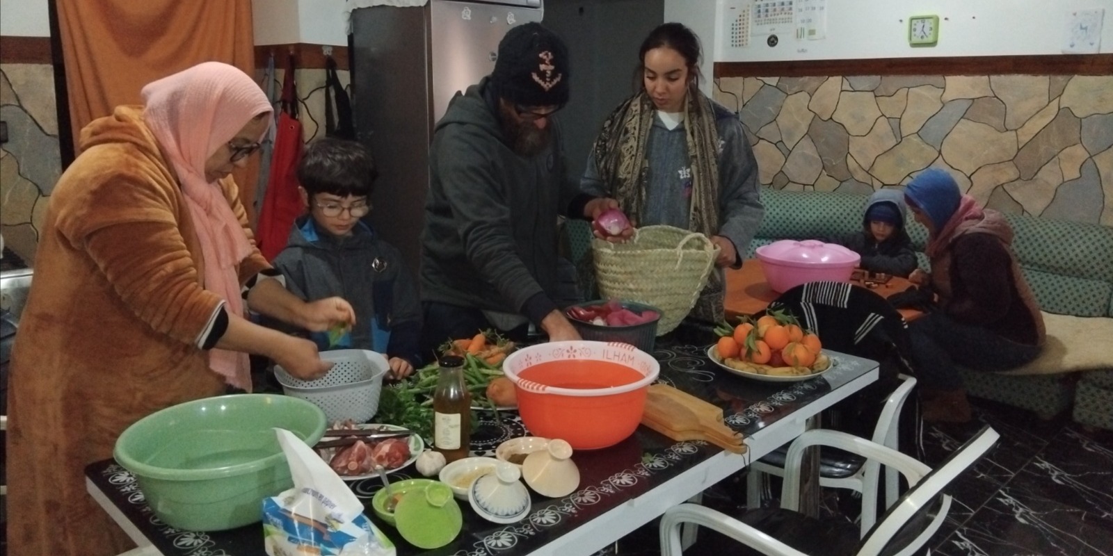 Amazigh Cooking Class at local home and weekly market tour