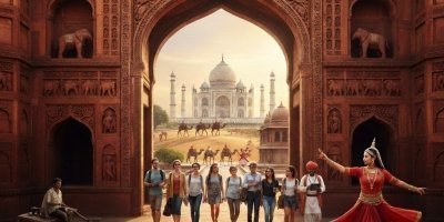 Same Day Taj Mahal Tour from Hyderabad by Flight