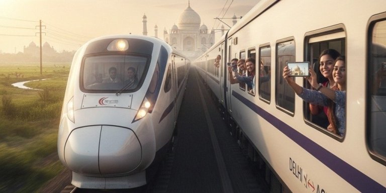 Same Day Taj Mahal Tour by Gatimaan Express Train from Delhi