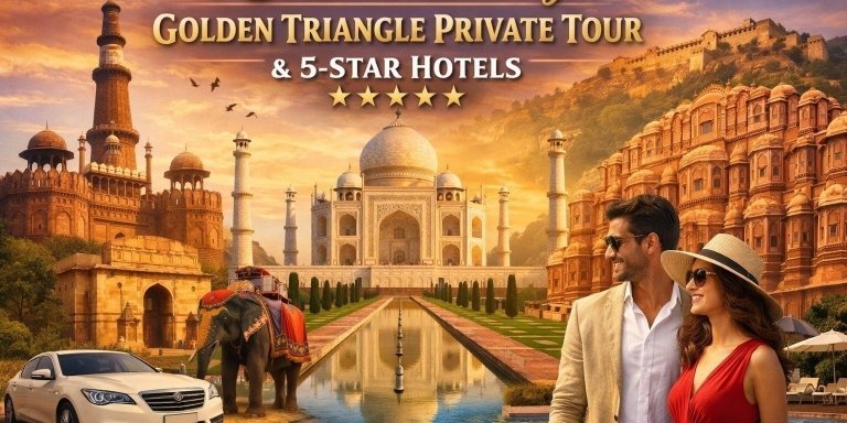 Delhi: 5-Day Golden Triangle Private Tour & 5-Star Hotels.