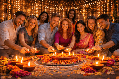 Golden Triangle India Tour with Diwali Celebration in Jaipur
