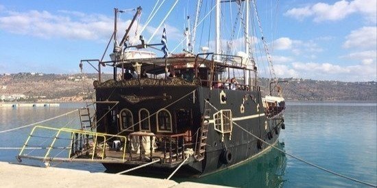 Pirate adventure at Souda Bay