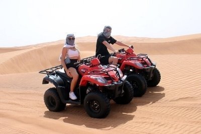 Premium Red Dune Desert Safari Dubai with Quad Bike & BBQ Dinner