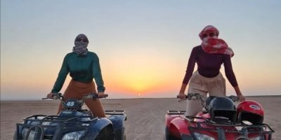 Private Sun Rise quad Tour in hurghada