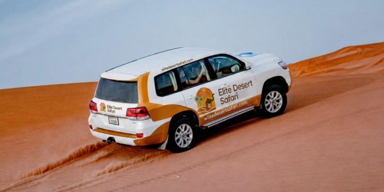 Elite Desert Safari with Pick/drop Camel Ride, 5*BBQ and Shows