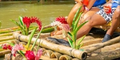 Private Bamboo Raft & Limestone Massage Montego Bay