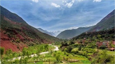 High Atlas Mountains Day Visit " Ourika Valley & Setti Fatma"