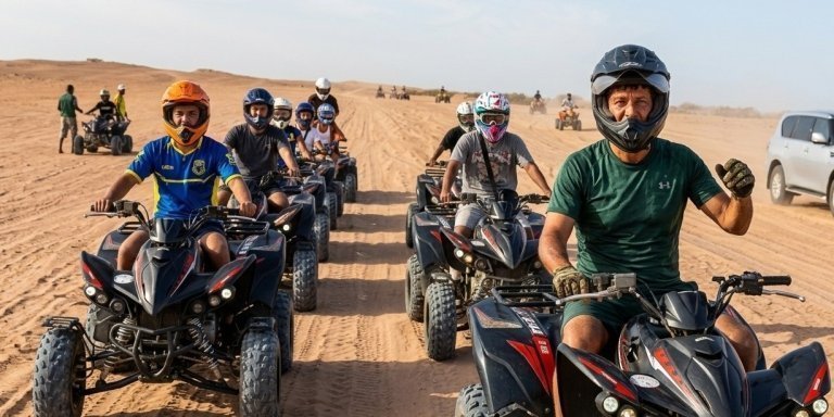 Quad Biking in Agadir, Sand Dunes & Ocean Views