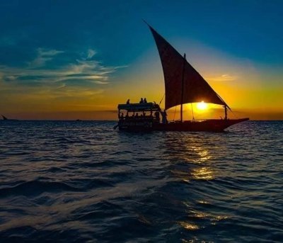 Nungwi: Private Sunset Dhow Cruise with Romantic Ocean Views