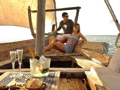 Nungwi: Private Sunset Dhow Cruise with Romantic Ocean Views
