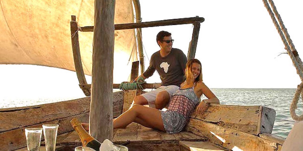 Nungwi: Private Sunset Dhow Cruise with Romantic Ocean Views