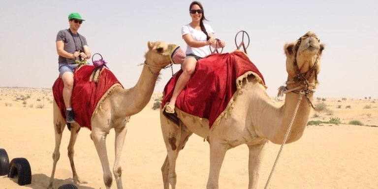 Camel Riding Experience in the Desert in Dubai
