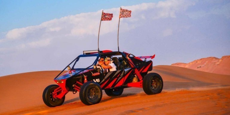 Red Dune Quad Bike Ride & Dune Buggy Adventure Dubai in Dubai