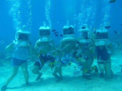 Island Hopping with Buffet Lunch & Helmet Diving