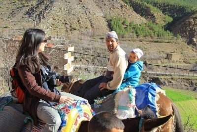 Day trip from Marrakech to Atlas mountains &camel ride