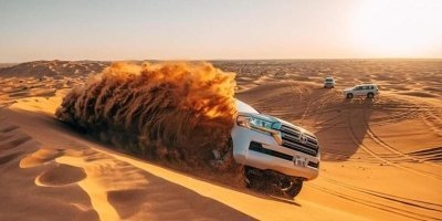 Morning Desert Safari with Dune Bashing and Camel Ride
