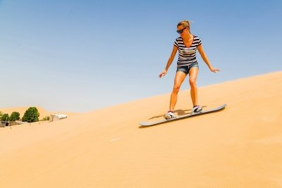 Morning Desert Safari with Sand Boarding