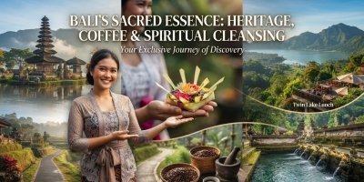 Bali's Sacred Essence: Ancient Heritage, Coffee & Deep Cleansing