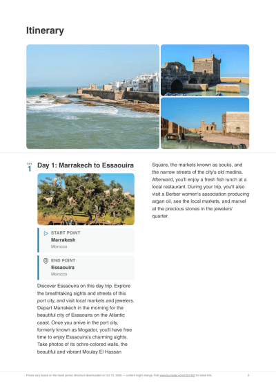 Essaouira Day Trip from Marrakech Atlantic Coast