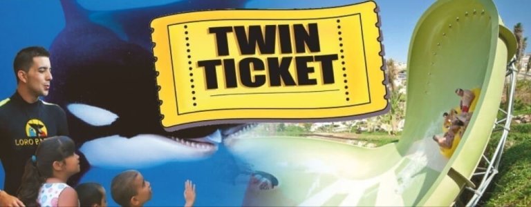 Twin Ticket - Siam Park & Loro Parque with Bus transfer from the North