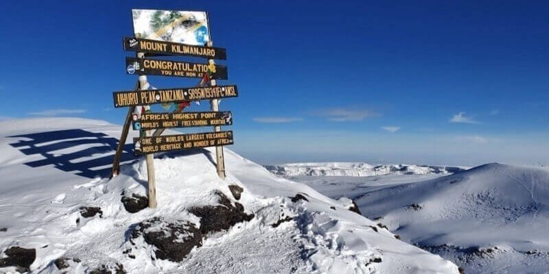 Kilimanjaro climbing 6 days rongai route