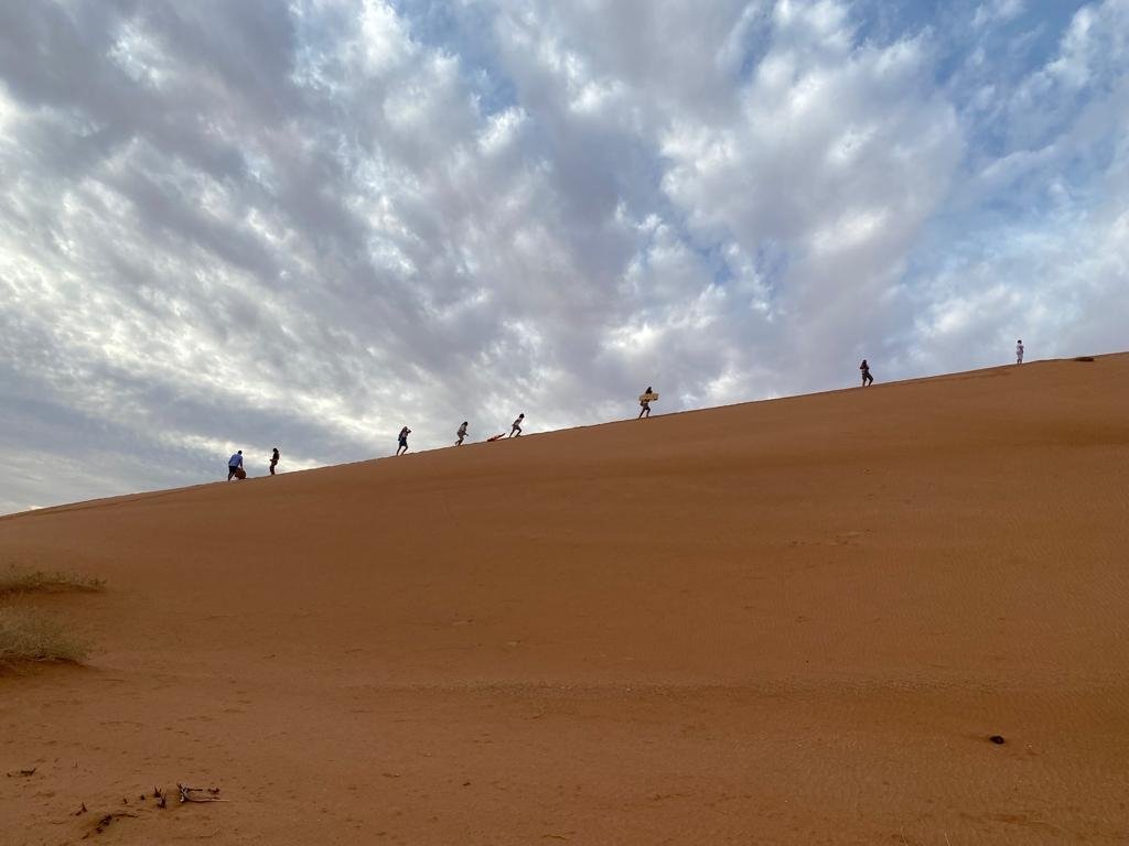 2 days 1 night camping in Rub Al Khali with guided Tour