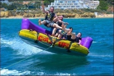 Crazy UFO fun boat ride from Tenerife South beaches Crazy UFO fun boat ride from Tenerife South beaches