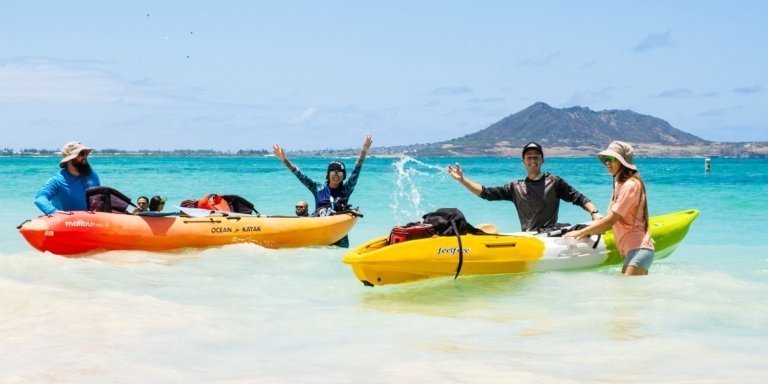 Clear Kayak Rentals – Kailua - Single Kayak - Half-Day