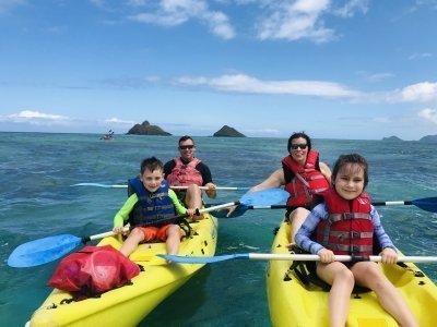 Clear Kayak Rentals – Kailua Beach - Tandem Kayak - Full-Day