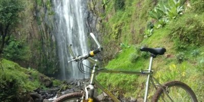 Cycling to Materuni Waterfalls and Coffee Experience