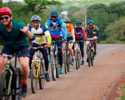 Cycling Kilimanjaro base 360° adventure