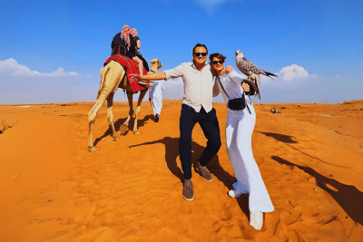 Abu Dhabi Desert Safari with Home or Hotel Pickup
