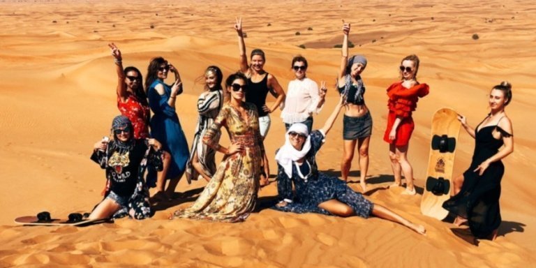 Abu Dhabi Desert Safari with Home or Hotel Pickup