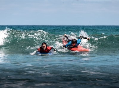 Kalufa Surf School in Caleta de Famara, Lanzarote