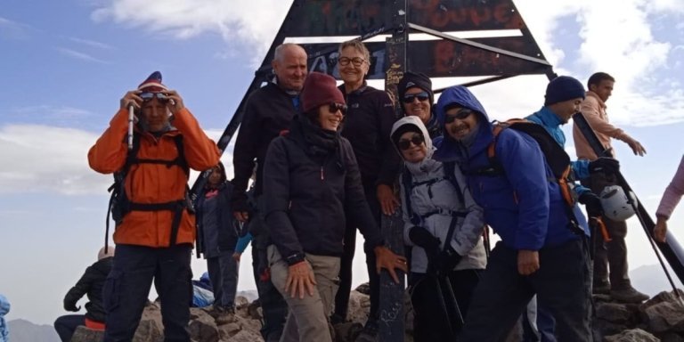 the Toubkal summit expedition in 2 days