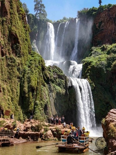 Full day trip Ouzoud waterfalls with Guided Walk
