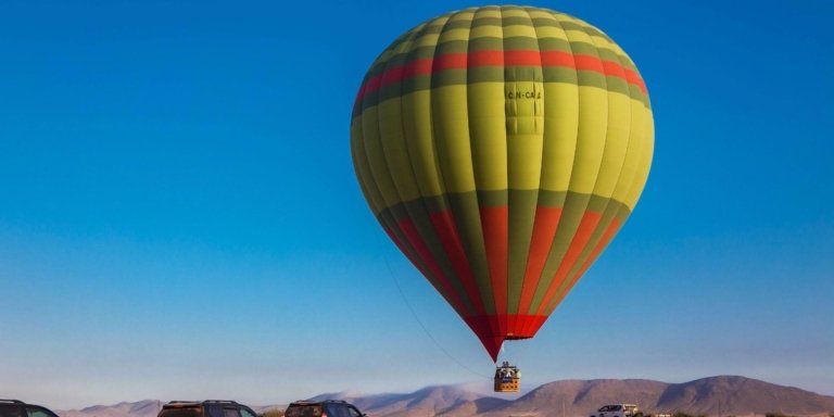 Hot Air Balloon In Marrakech