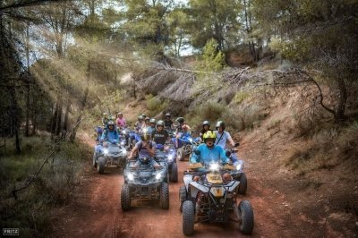 Quad Tour to the Algar Waterfalls