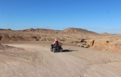 Marrakech: Hot-air balloon flight with 2-hour quad bike ride