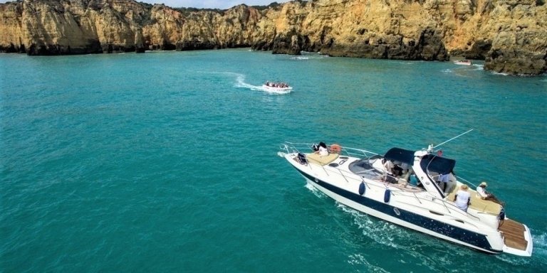 Enjoy luxury and comfort on this Portugal motor boat rental